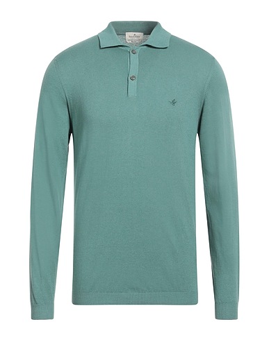 BROOKSFIELD Sweater VERDE SALVIA 85% Cotton, 15% Wool
