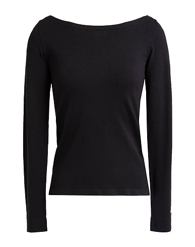 LIU •JO Jumper Black 80% Viscose, 20% Polyamide