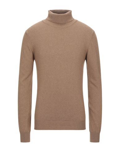 Daniele Alessandrini Homme Turtlenecks In Camel