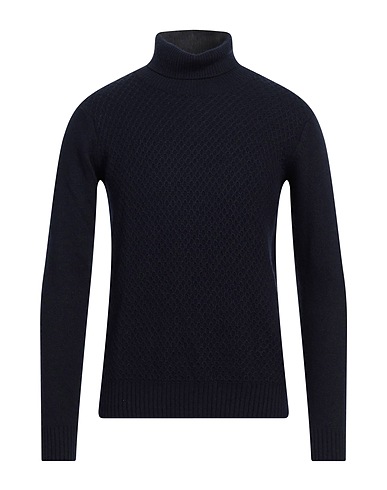 DANIELE ALESSANDRINI HOMME Dolcevita Blu navy 35% Poliammide, 30% Viscosa, 30% Lana, 5% Cachemire