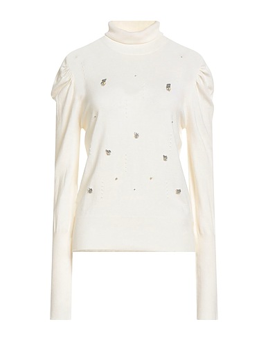 LIU •JO Turtleneck Ivory 80% Viscose, 20% Polyacrylic