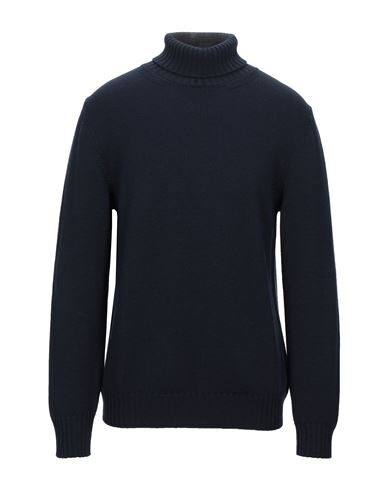 Alpha Studio Turtlenecks In Dark Blue