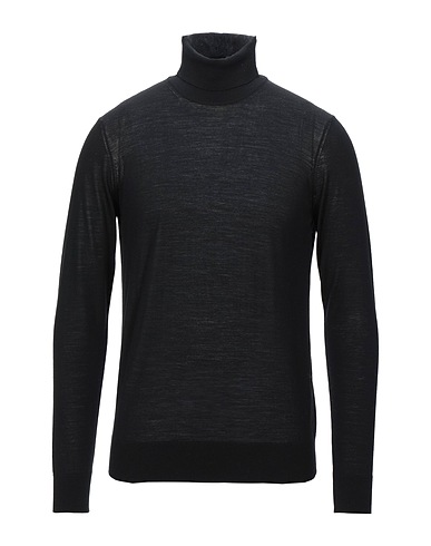 GIORGIO ARMANI Rollkragenpullover Schwarz 100% Schurwolle