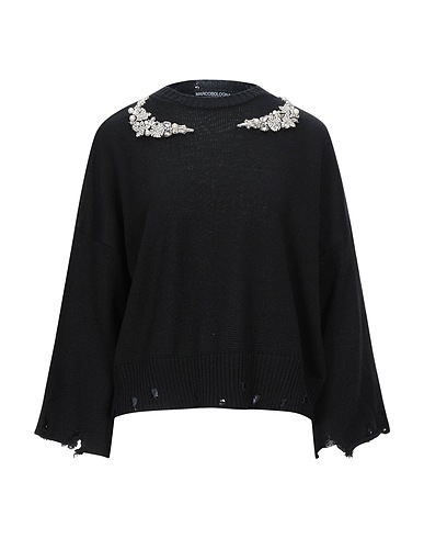 MARCO BOLOGNA Sweater Black 50% Wool, 50% Acrylic