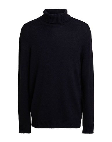 MASSIMO ALBA Cuello alto Negro 100% Cachemir