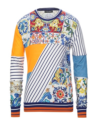 DOLCE&GABBANA Cashmere jumper Blue 62% Cashmere, 33% Silk, 5% Hemp