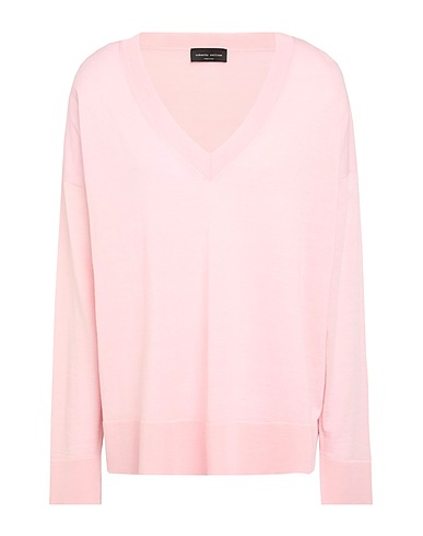 ROBERTO COLLINA Jumper Pink 100% Merino Wool