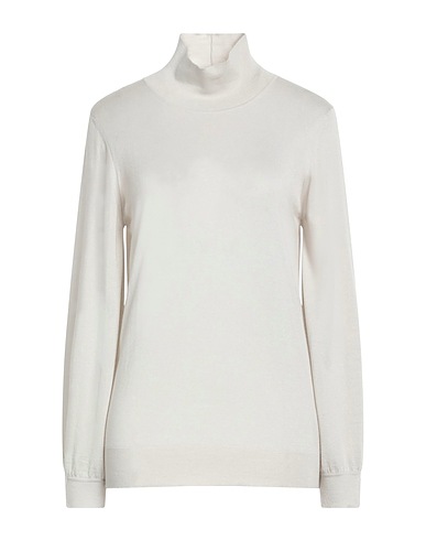 FABIANA FILIPPI Cashmere jumper Light grey 70% Cashmere, 30% Silk