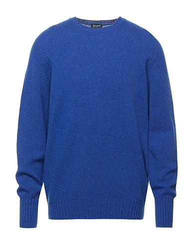 DRUMOHR Jumper Blue 100% Lambswool