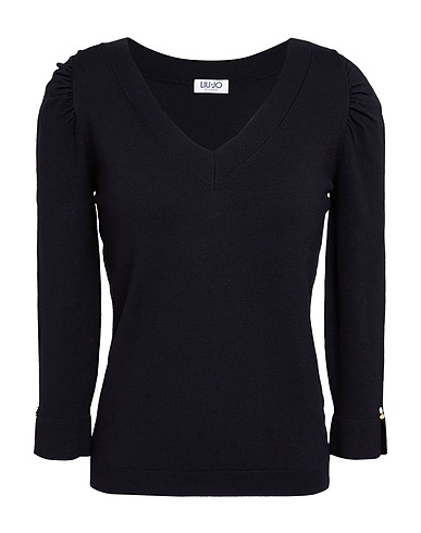 LIU •JO Свитер Иссиня-чёрный 80% Вискоза, 20% Полиамид
