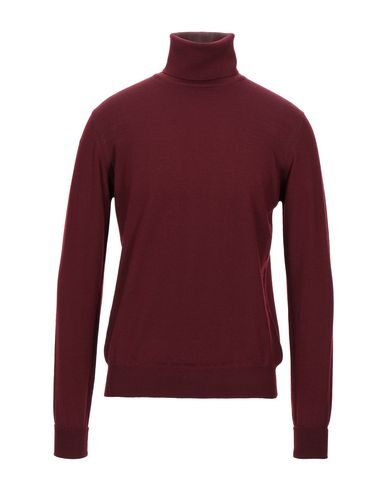 Alpha Studio Turtlenecks In Red