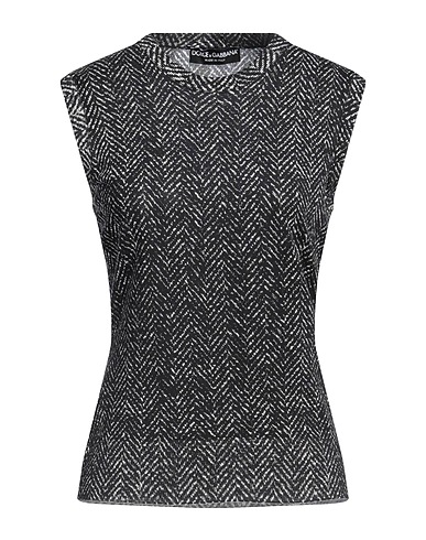 DOLCE&GABBANA Jumper Black 100% Virgin Wool