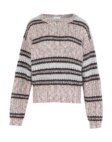 BRUNELLO CUCINELLI Jumper Antique rose 41% Virgin Wool, 21% Cashmere, 16% Other Fibres, 11% Alpaca wool, 11% Mohair wool
