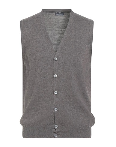 BARBA Napoli Cárdigan TORTORA 100% Lana Virgen