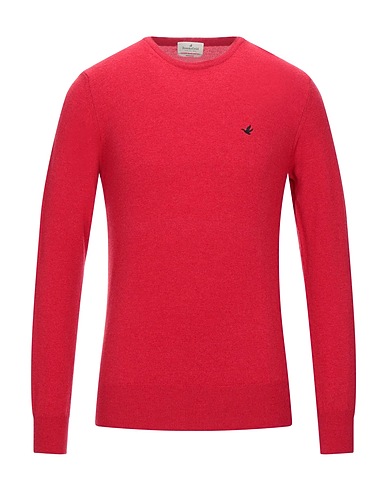 BROOKSFIELD Jersey Rojo 100% Lana Virgen