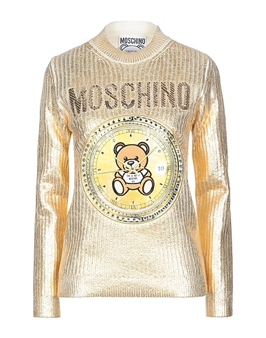 MOSCHINO Jumper Gold 100% Polyamide