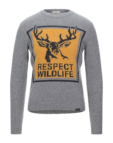 BROOKSFIELD Jumper Grey 86% Wool, 14% Polyamide