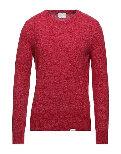BROOKSFIELD Sweater Red 85% Virgin Wool, 15% Polyamide