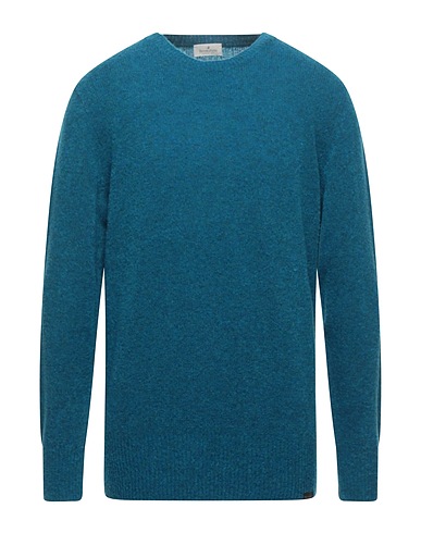 BROOKSFIELD Jumper Deep teal 85% Virgin Wool, 15% Polyamide