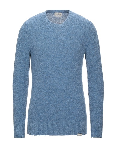 BROOKSFIELD Sweater Pastel blue 85% Virgin Wool, 15% Polyamide