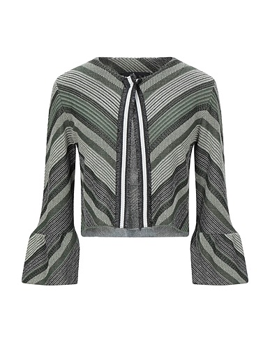 ICONA by KAOS Cardigan Military green 82% Viscose, 9% Polyamide, 9% Polyester