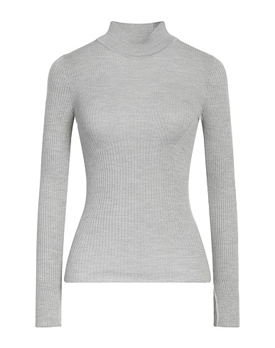 ALBERTA FERRETTI タートルネック ライトグレー バージンウール 100%