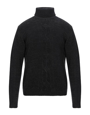 YES ZEE by ESSENZA Polo neck Black 75% Acrylic, 25% Wool