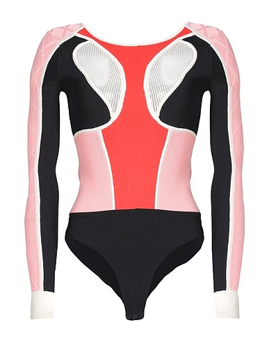 ELISABETTA FRANCHI Jumper Salmon pink 65% Viscose, 35% Polyamide, Elastane