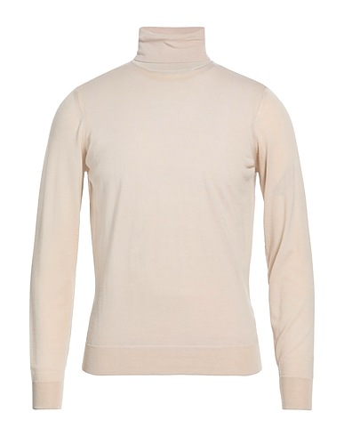DRUMOHR 터틀넥 니트 MODERN 베이지 100% 수퍼 140수 울