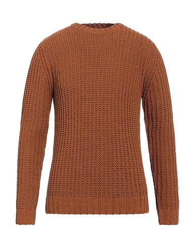 KAOS Pullover Cammello 100% Poliestere