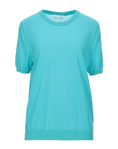 BOSS HUGO BOSS Jumper Turquoise 100% Merino Wool