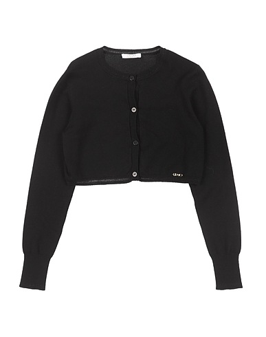 LIU •JO Cardigan Black 79% Viscose, 20% Polyamide, 1% Polyester