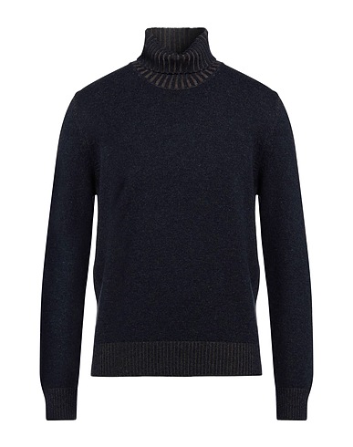 GRAN SASSO Turtleneck Navy 80% Virgin Wool, 10% Cashmere, 10% Viscose