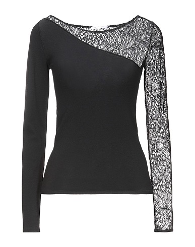 PATRIZIA PEPE Sweater Black 63% Viscose, 37% Polyamide, Elastane