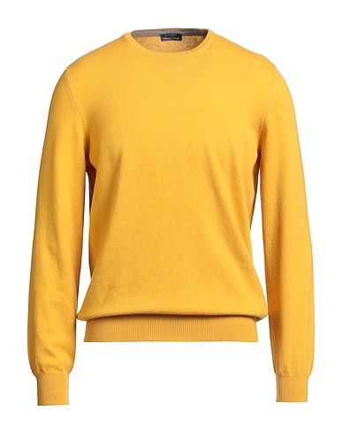 BARBA Napoli Cashmere blend Mustard 100% Cashmere