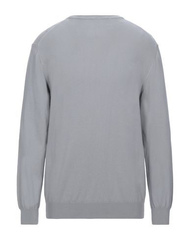 Shop Andrea Fenzi Man Sweater Grey Size 44 Cotton