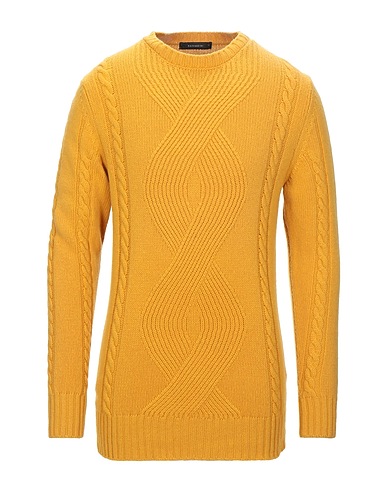 GAZZARRINI Jumper Yellow 100% Wool