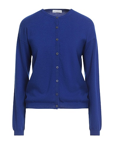 BALLANTYNE Cardigan Blue 100% Cashmere