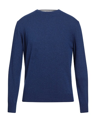 ANGELO NARDELLI Jumper Blue 40% Merino Wool, 25% Viscose, 25% Polyamide, 10% Cashmere