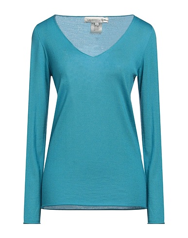 LAMBERTO LOSANI Cashmere jumper Light blue 70% Cashmere, 30% Silk