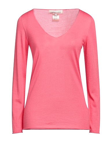 LAMBERTO LOSANI Cashmere jumper Magenta 70% Cashmere, 30% Silk