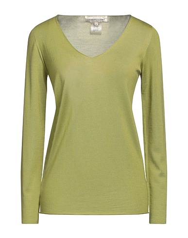 LAMBERTO LOSANI Sweater VERDE MILITARE 70% Cashmere, 30% Silk