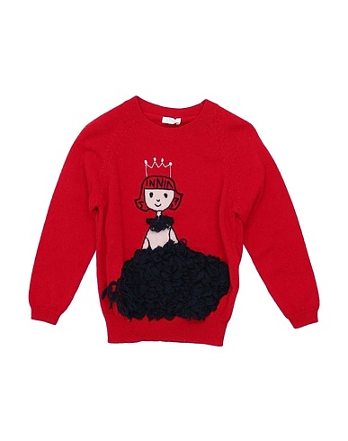 IL GUFO Jumper Red 100% Virgin Wool