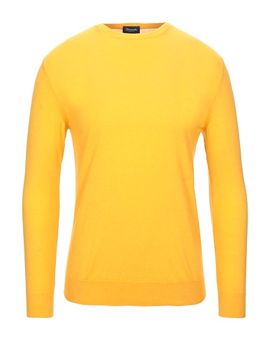 DRUMOHR Jumper Yellow 85% Cotton, 15% Cashmere