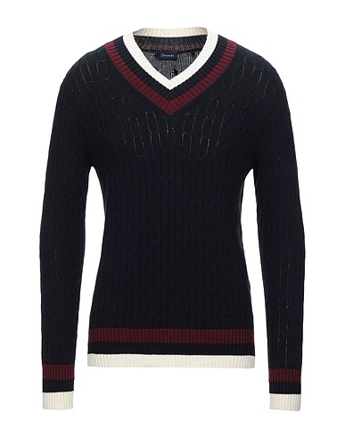 DRUMOHR Sweater Midnight blue 85% Cotton, 15% Cashmere