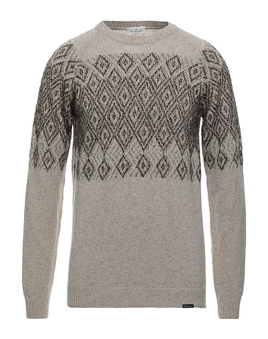 BROOKSFIELD Jumper Khaki 70% Wool, 16% Polyamide, 10% Viscose, 4% Linen