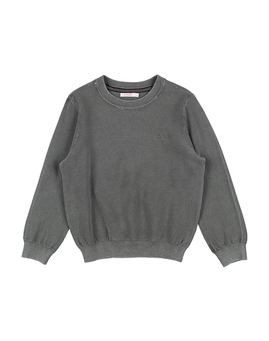SUN 68 Pullover Piombo 100% Cotone