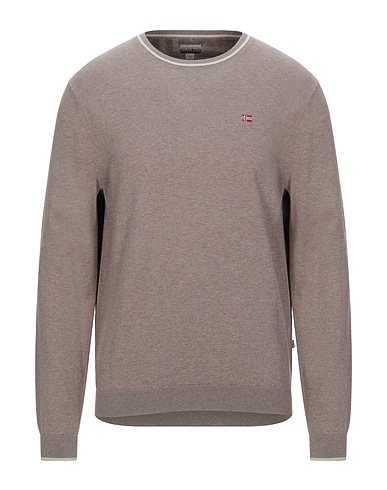 NAPAPIJRI Jumper Taupe 100% Cotton