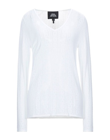 MARC JACOBS Pullover Bianco 96% Viscosa, 4% Altre Fibre