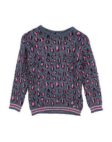 PLEASE Jumper Slate blue 56% Acrylic, 23% Viscose, 19% Virgin Wool, 1% Polyamide, 1% Polyester
